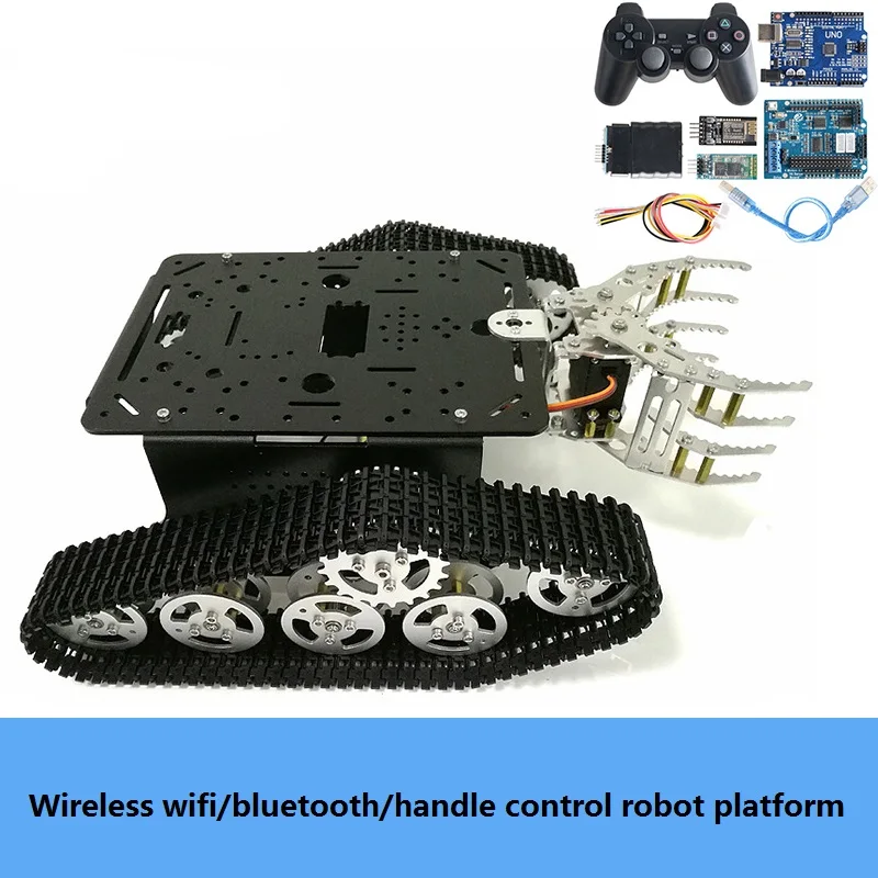 Полностью металлическое Беспроводное управление радиоуправляемый робот коготь