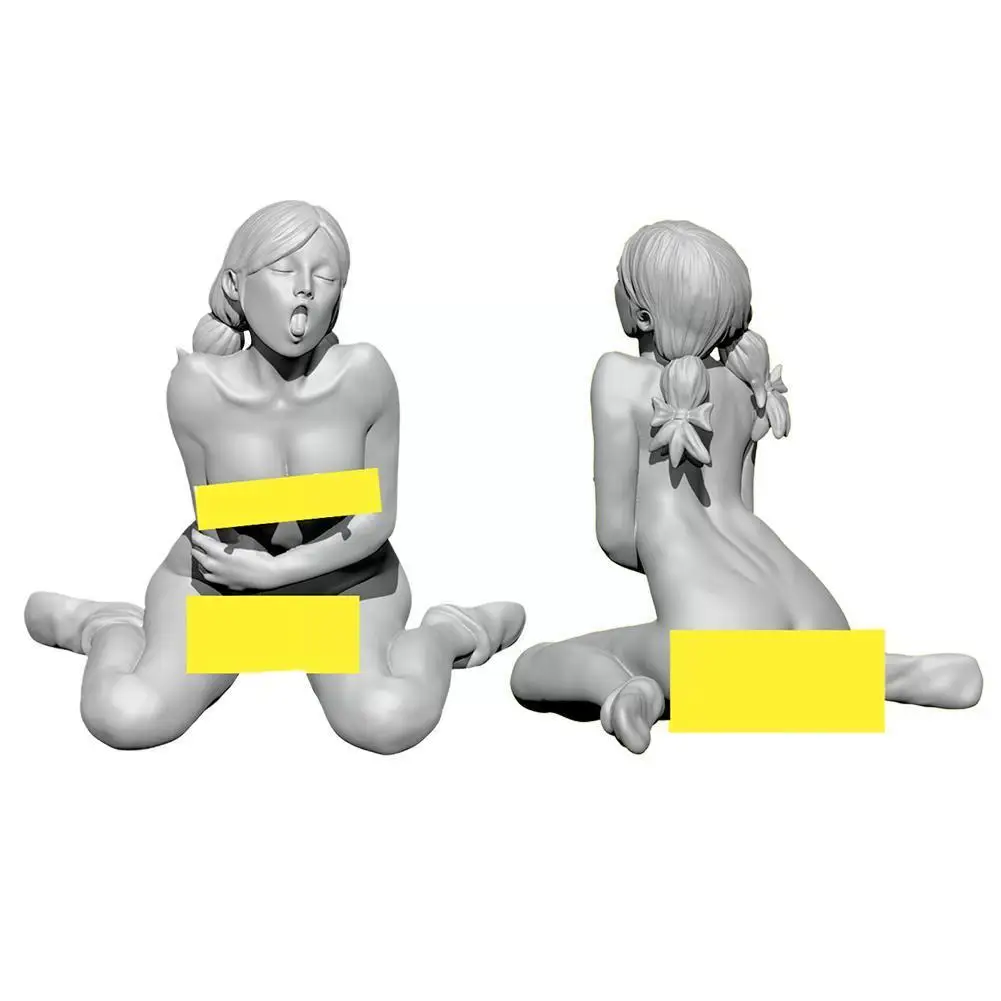 

1/35 Naughty Girl Series Depressed Resin Soldier Sitting Ice Cream TD201931 On F3O6