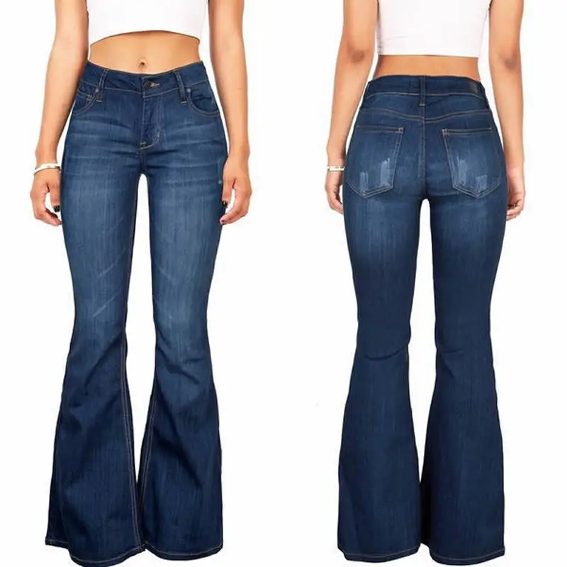 

New 2020 Vintage Flare Jeans Woman Skinny Mom Jeans Plus Size Female Denim Pants pantalones vaqueros mujer femme jean