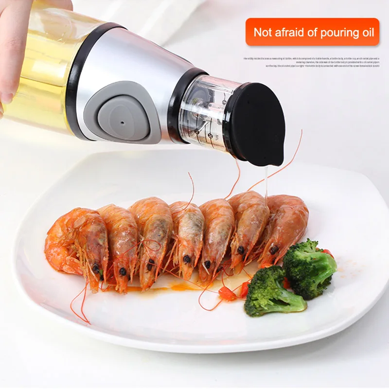 Wonderlife новый герметичный стеклянный диспенсер для масла без капельного носика