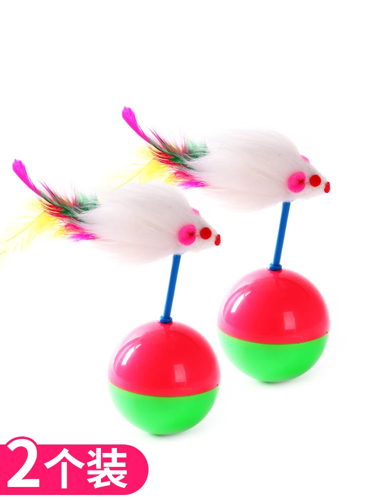 Там Слои Crazy диск с шариком кошка игрушки противоскользящая Интерактивная