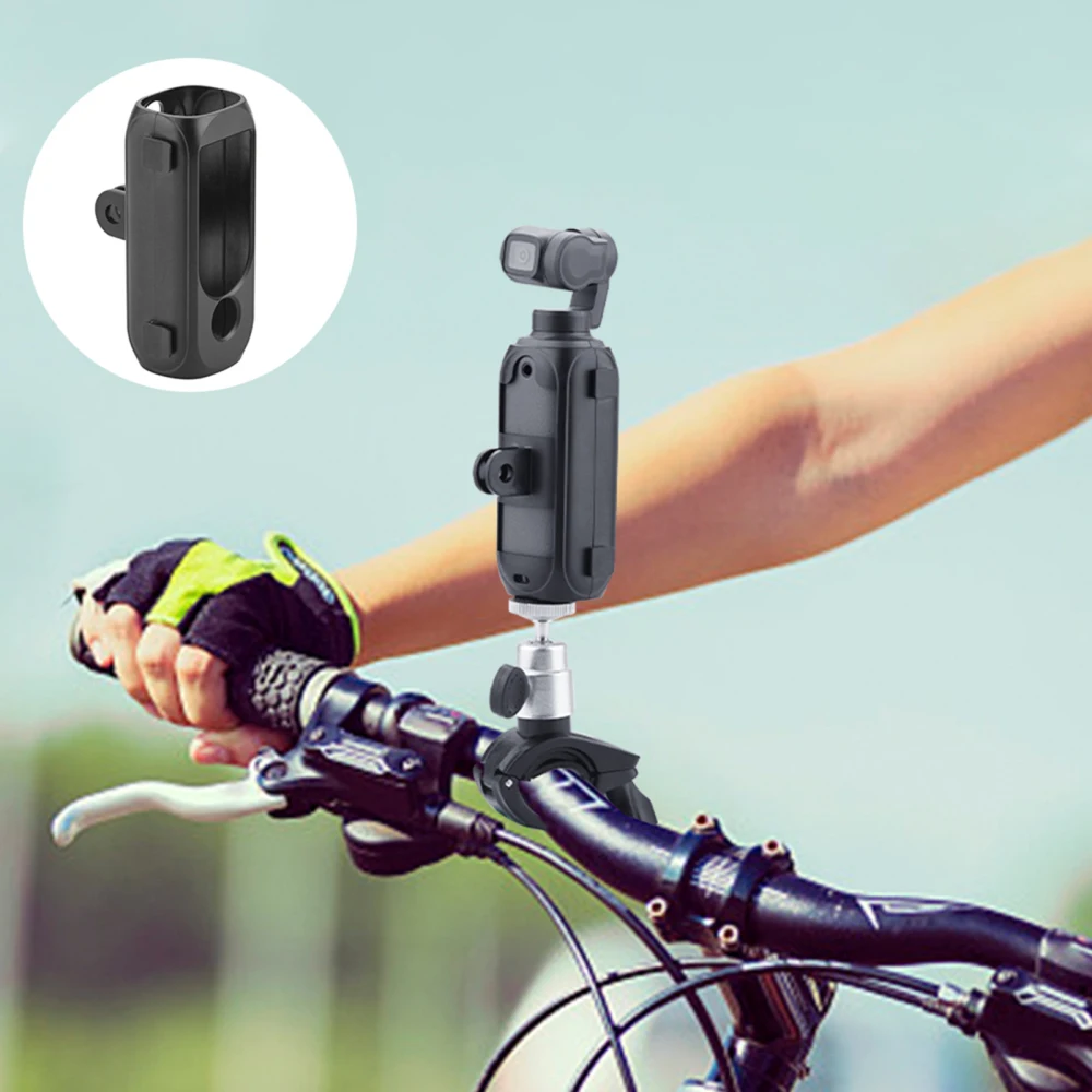 

Для камеры FIMI PALM 2, легкая удлиненная фиксированная рамка 1/4, адаптер для селфи-палки, велосипедный кронштейн, Задний зажим, рама адаптера рас...