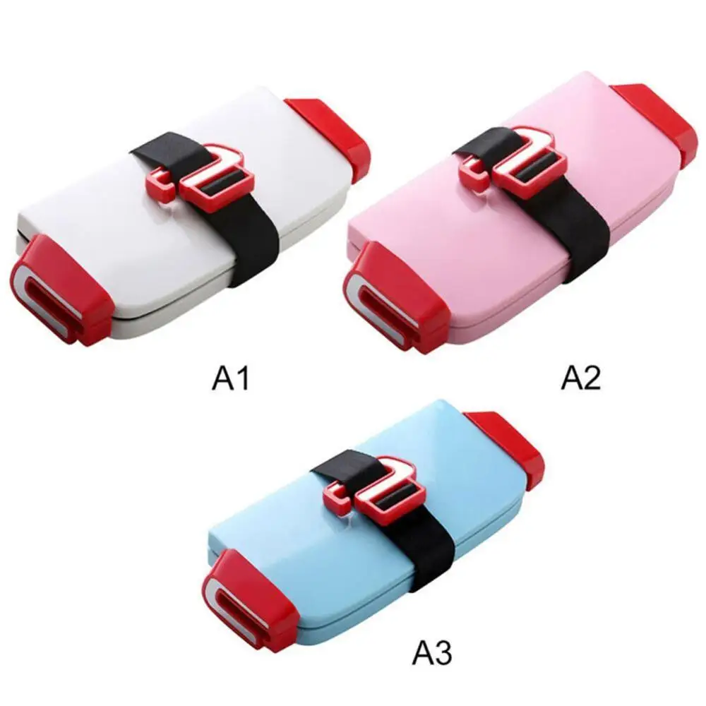 Мини портативное складное детское автомобильное сиденье бустер с карманом для