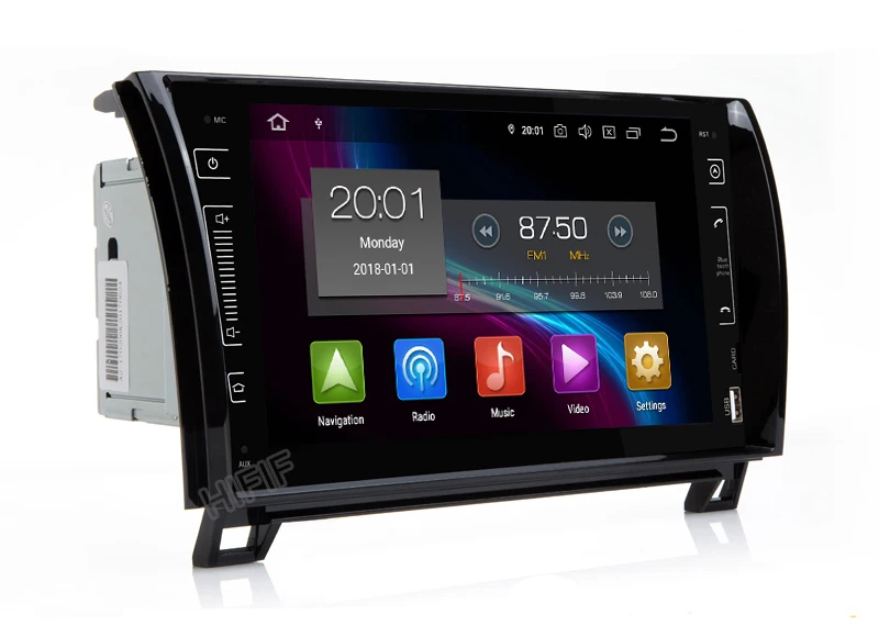 " ips DSP 4G Android 9,0 2 DIN Автомобильный мультимедийный плеер для Toyota Sequoia Tundra Радио стерео Авто Аудио навигация без DVD