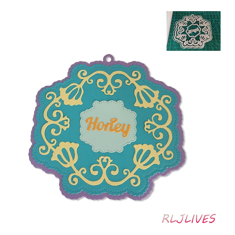 

Кружевная бирка, металлические Вырубные штампы, трафареты для «сделай сам», скрапбукинг, фотоальбом, декоративное тиснение «сделай сам», бу...