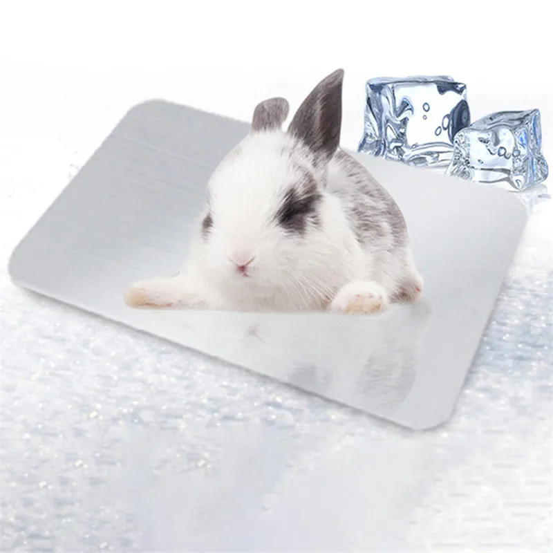 Тарелка для домашних животных охлаждающий коврик из алюминиевого сплава