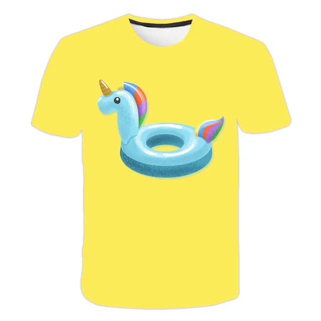 

4-20 Years Kids 3D T-shirt Unicorn Boys And Girls Skull Sickle Children Day Skeleton Printed Streetwear Halloween Tshirts