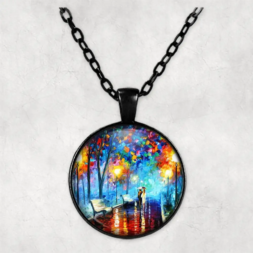 Персонализированное ожерелье с фото Винсента Ван Гога ювелирные ожерелья