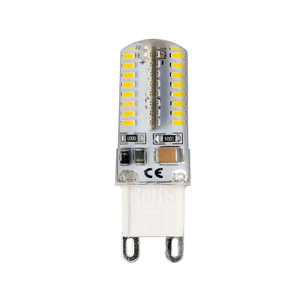 

Светодиодсветодиодный лампа G9 5W LED 3014 64SMD со штырьковым цоколем, 10 шт., светодиодная лампа с теплым белым/белым светом ANDF889