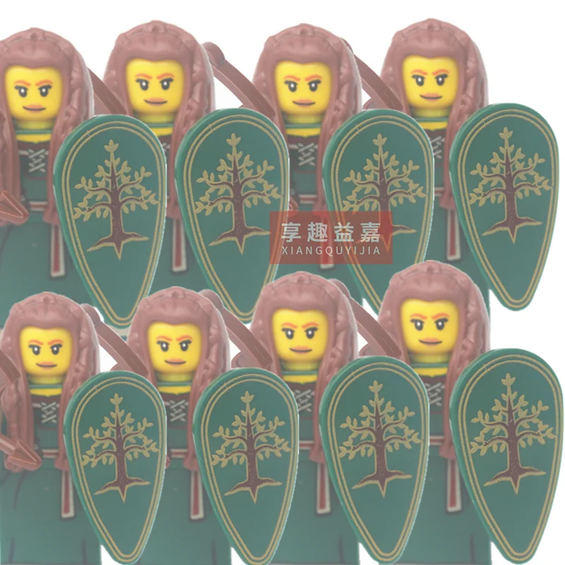 8 шт. Детский конструктор Королевский рыцарь | Игрушки и хобби