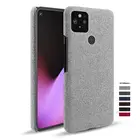 Для Goolgle Pixel 4a 4 4XL 3A 3XL XL 2 3 ткань + Поликарбонат матерчатый Противоскользящий чехол тканевая текстура подходящий чехол Чехол для Pixel 5 5А