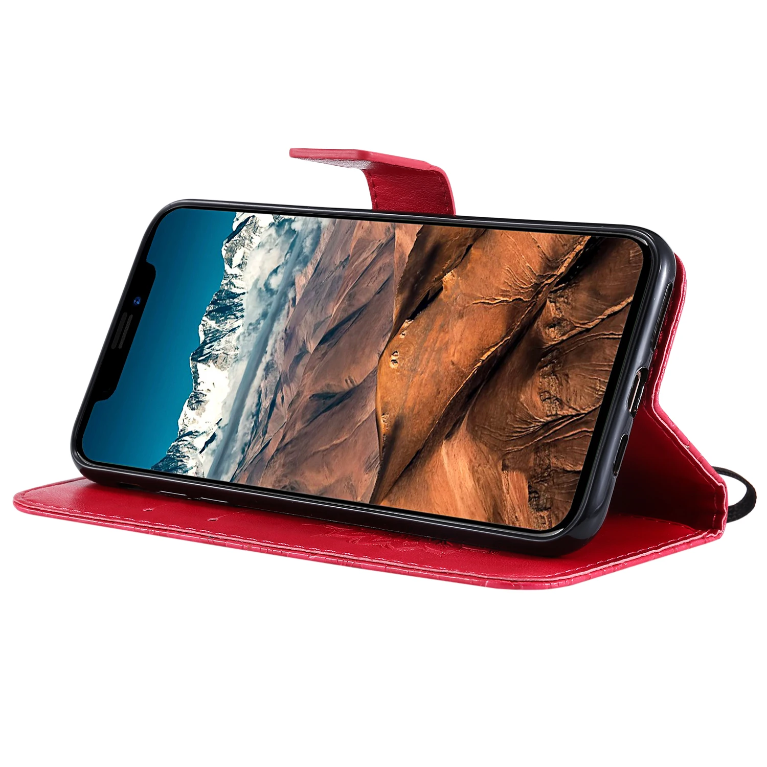 Чехол-Кошелек с 3D рисунком мандалы для Apple iPhone 11 Pro SE 6 7 8 Plus X XS Max XR откидной крышкой