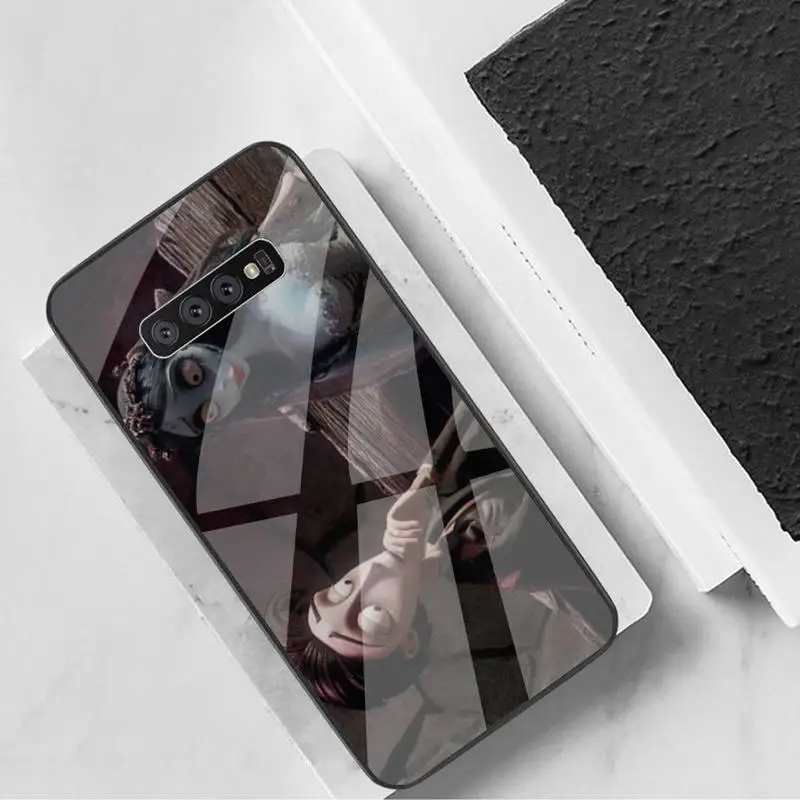 

Tim Burton's Corpse Bride Phone Case Tempered Glass For Samsung S6 7 8 9 10 20 Plus Ultra Note8 9 10 10pro