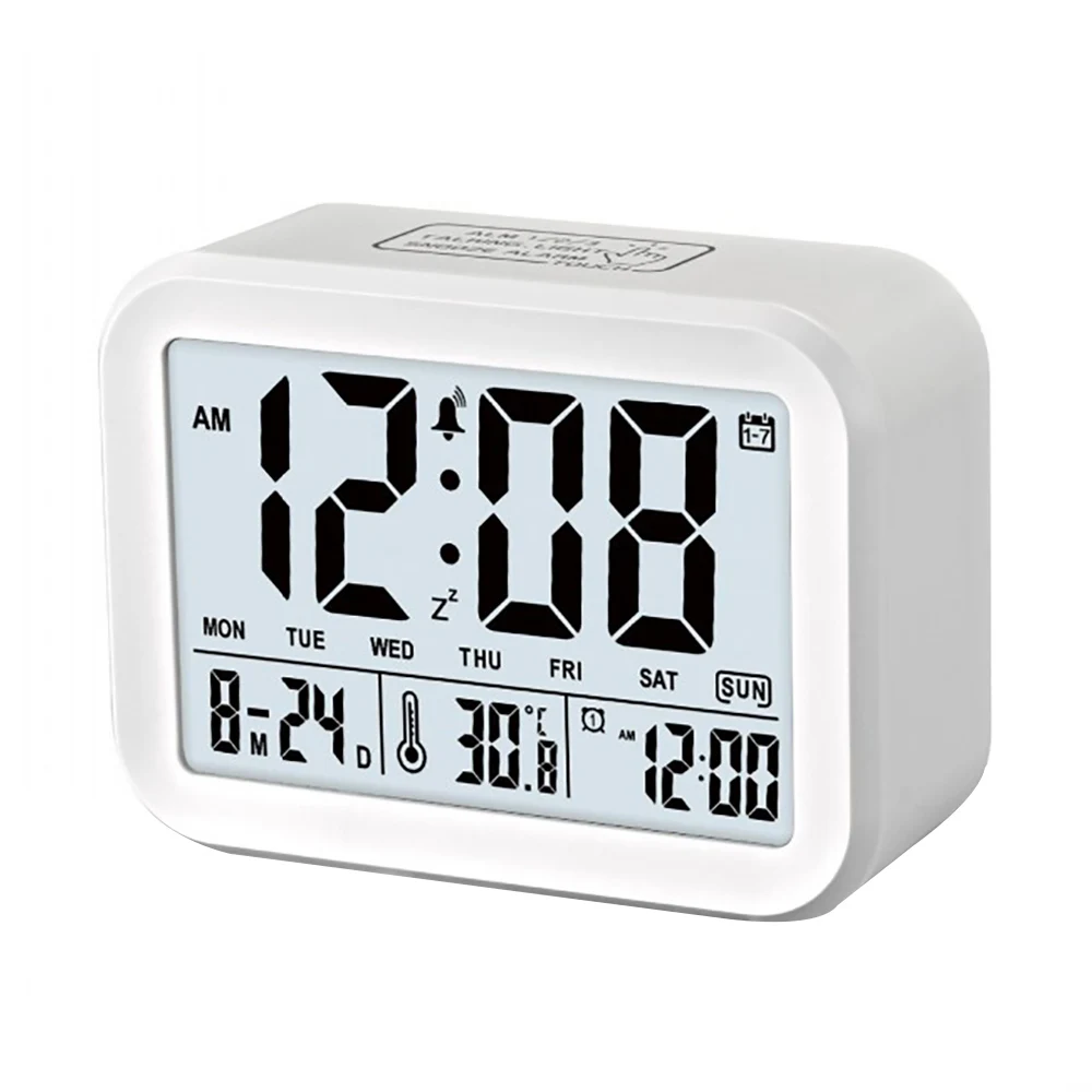 Светодиодный Дисплей будильник три группы сигнализации голосового оповещения