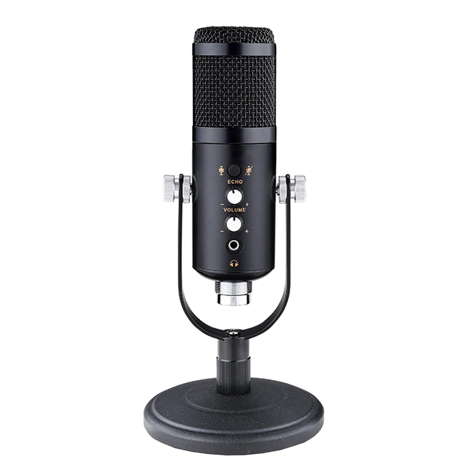 

Настольный микрофон, многофункциональный конденсаторный USB-микрофон для подкастов, компьютерных игр, записи, трансляций, ежедневных встреч