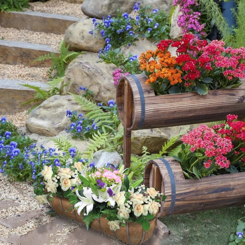 

Pot Coconut Mat Replacement Lining Cocoa Fiber For Home Gardening Extra Thick HOME Decor 30/36/48 Inch Coffee Basket Liner