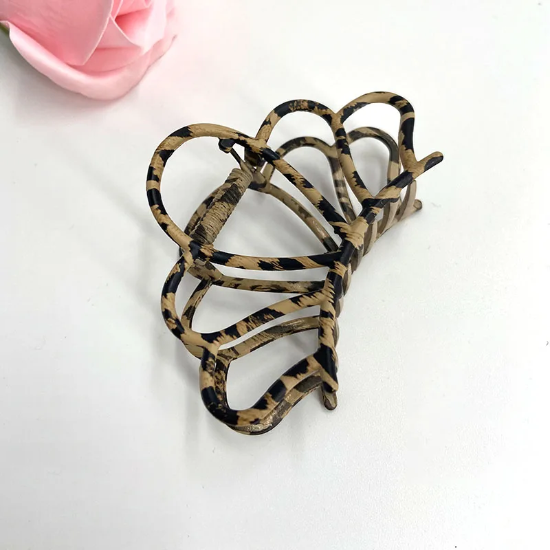 LIWO для женщин и девочек с геометрическим рисунком волосы коготь зажимы волос из