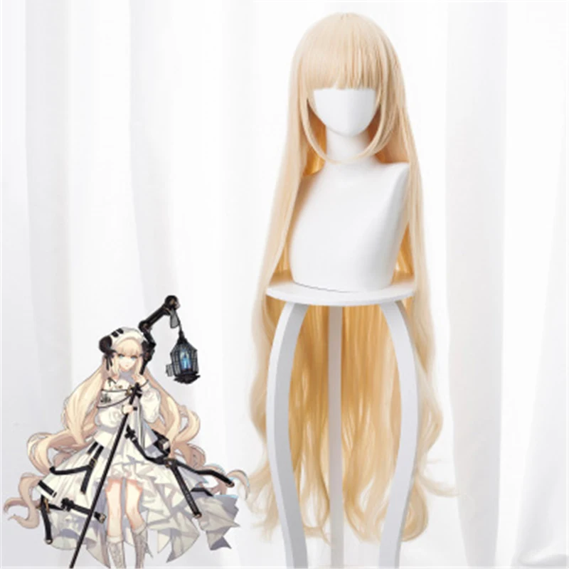 Парик для косплея по мотивам игры рыцари термостойкий синтетический длинный