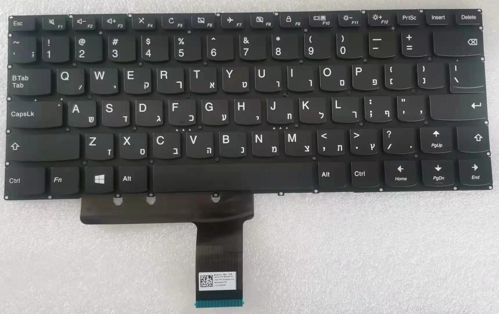 Новый Для Lenovo 310-14 14isk V310-14 V110S иврит Поддержка множества языков серые клавиатуры