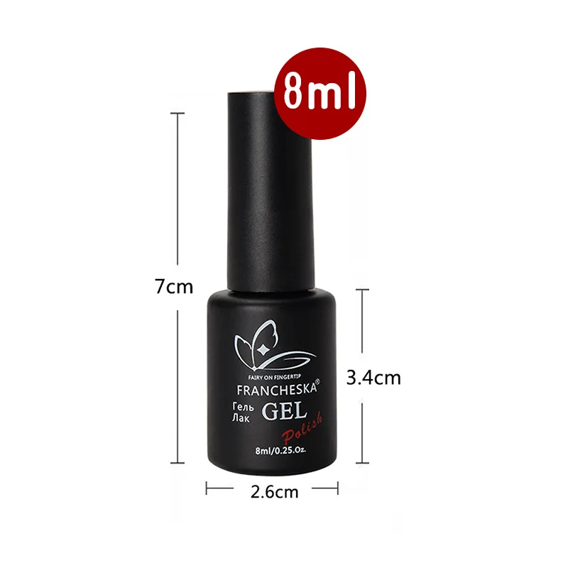 

8ml Quail Eggshell Nail Polish Glue Soak Off UV Gel Speckle Nail Gel Polish Ice Crystals Egg Shell Glue Nail Polish Gel