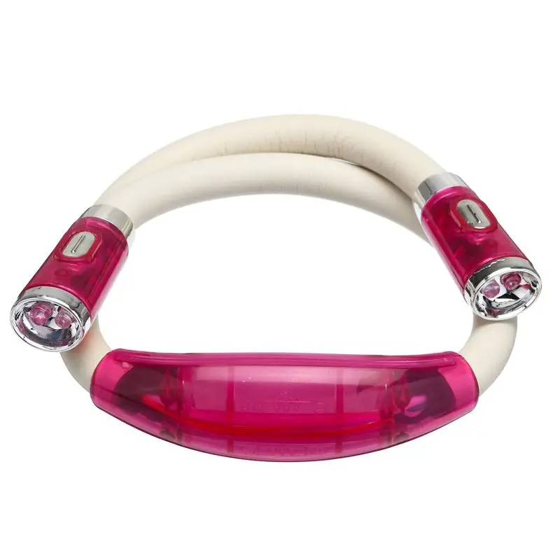 Удобный светодиодный гибкий громкой связи фонарик на шею лампа для чтения книг