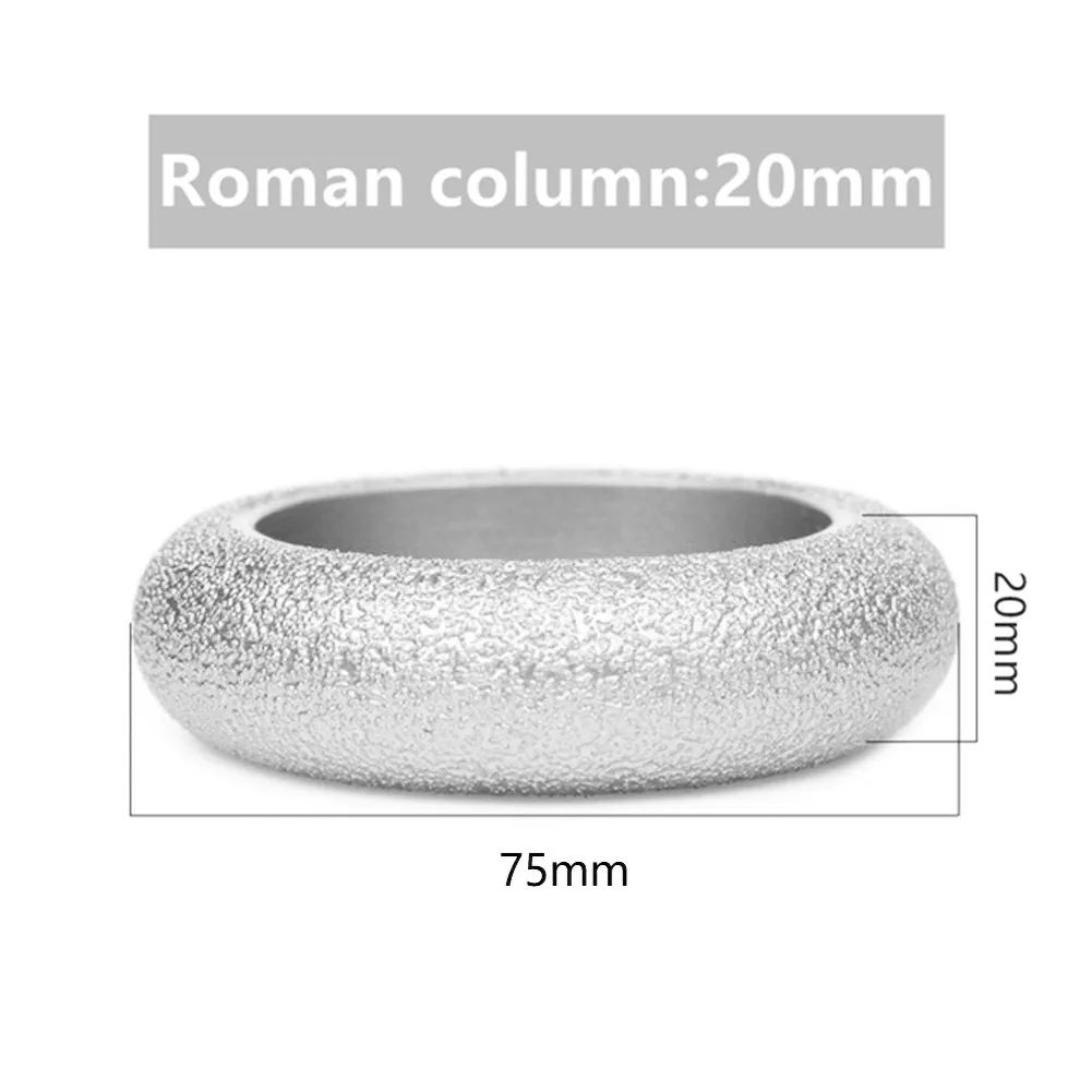 

Vacuum Brazed Diamond Grinding Wheel Demi-bullnose Edge Profile Polishing Disc Demi-bullnose Edge Profile Grinding Disc Quality