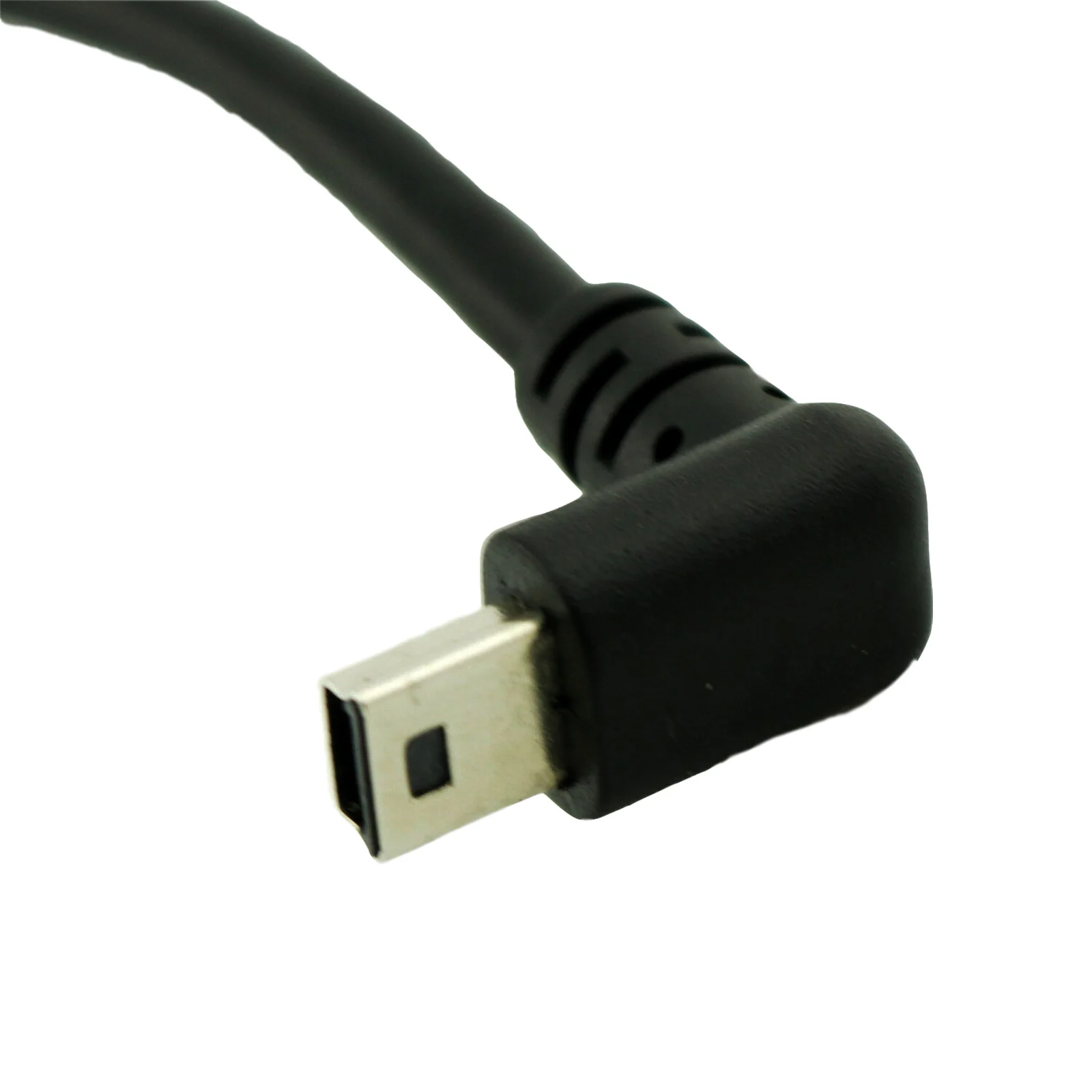 10 шт. USB 2 0 A Мужской Угол вниз под углом 90 ° мини 5 Pin B адаптер кабель 25