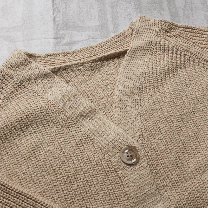 

CHRLEISURE Women Knitting Cardigan Sweater Full Sleeve Sexy Ladies Casual kardigan Loose Solid Female Cardigan Coat