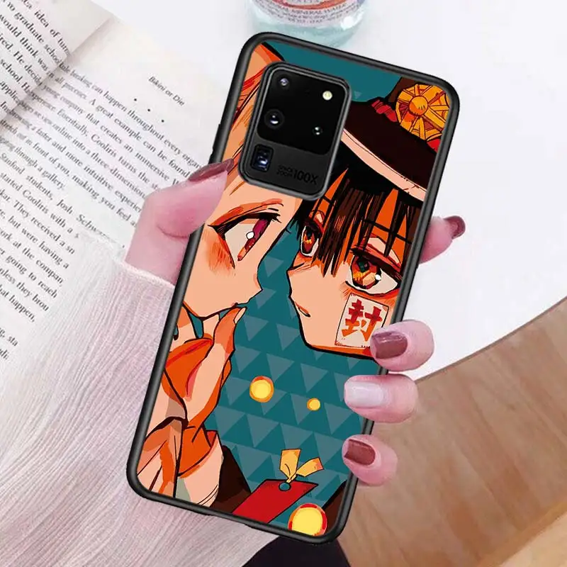 

Anime Hanako kun Yugi for Samsung S20 FE Ultra Plus A91 A81 A71 A51 A41 A31 A21 A11 A72 A52 A12 Soft Black Phone Case