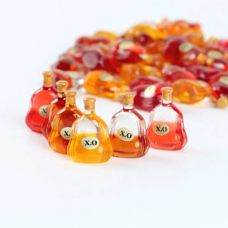 Имитационная мини модель винной бутылки OX спиртовой бар статуи фигурка ремесла