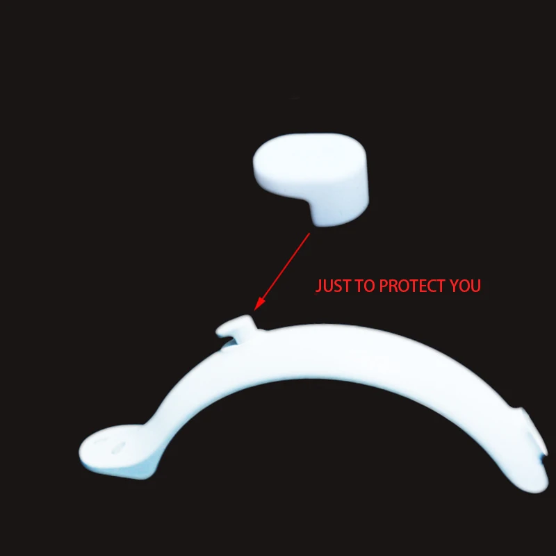 

1pcs Silicone Rear Fender Hook Cover Skateboard Back Mudguard Shield Cover Applicable For Xiaomi365 Electric Scooter Accessories