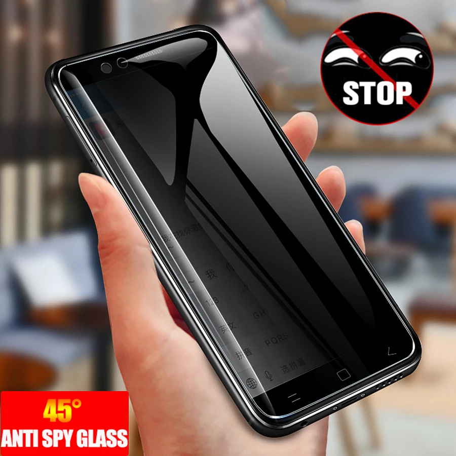 

Anti Spy Screen Protector For Xiaomi Mi 10T 9T Pro Mi10 T Lite 8 A3 9 SE Max 3 Privacy Tempered Glass For Poco X2 F2 Pro Poco F1