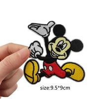 cartoon mickey goofy donald duck patches animal patches set for kids clothing diy t shirt applique heat iron on patches diy