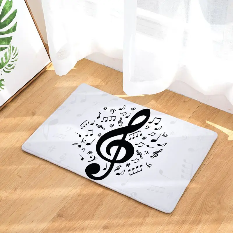 Музыкальные коврики запись Note коврик для ванной комнаты напольный стола