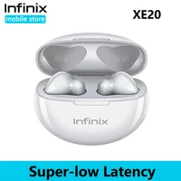 infinix XE20 Global Version TWS True Wireless Bluetooth Earphone 60ms super low latency Dual Microphone Calls 30Hrs battery life