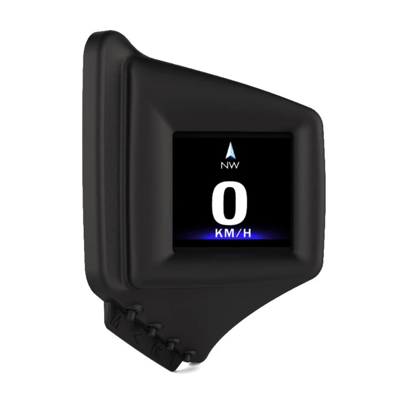 

Автомобильный дисплей OBD + GPS HUD, цифровой GPS смарт-спидометр, система предупреждения, сигнализация