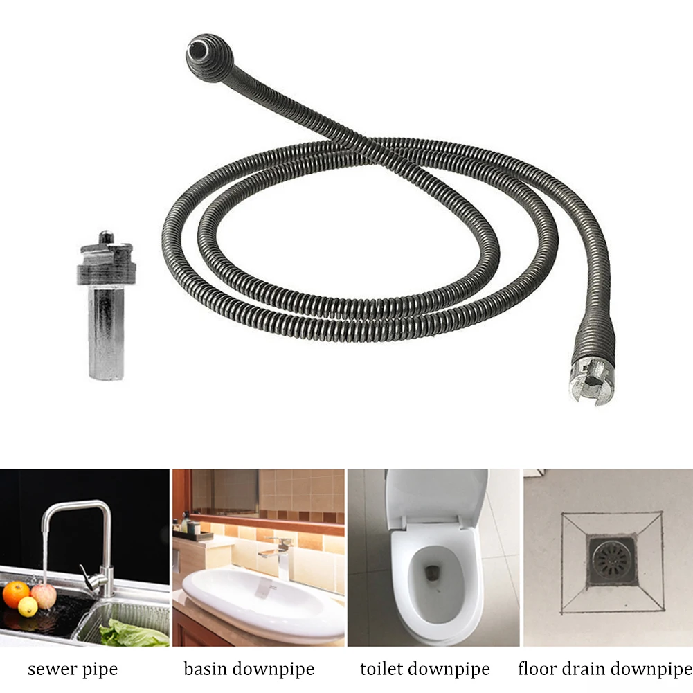 Приспособление для чистки труб с пружинной трубкой | Дом и сад