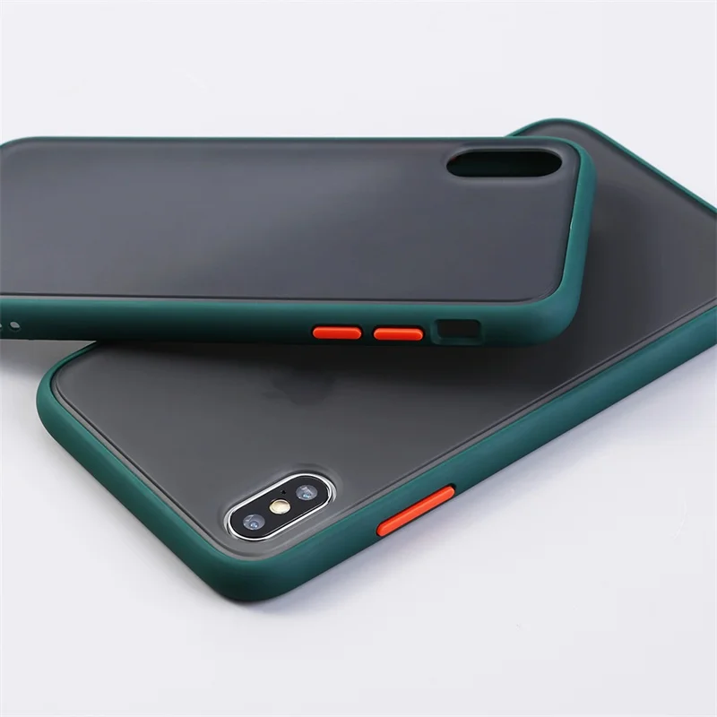 Прозрачный противоударный чехол для телефона iPhone 11 Pro Max X XS XR силиконовый