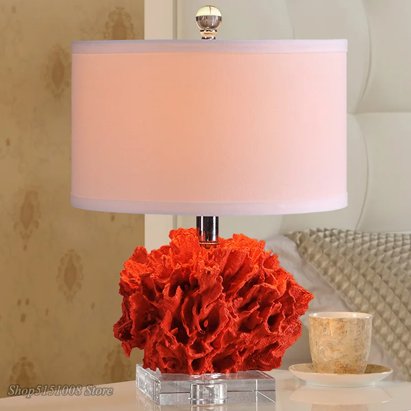 Хрустальные настольные лампы для спальни роскошные хрустальные простые