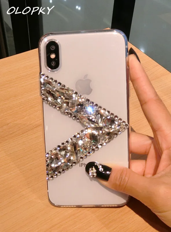 Полное заднее покрытие акриловый материал Простой Элемент буквы прозрачный для