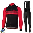 Осенняя велосипедная Джерси, дышащий комплект с длинным рукавом, Мужская одежда для езды на горном велосипеде, шоссейном велосипеде, Триатлон, горный велосипед, Джерси
