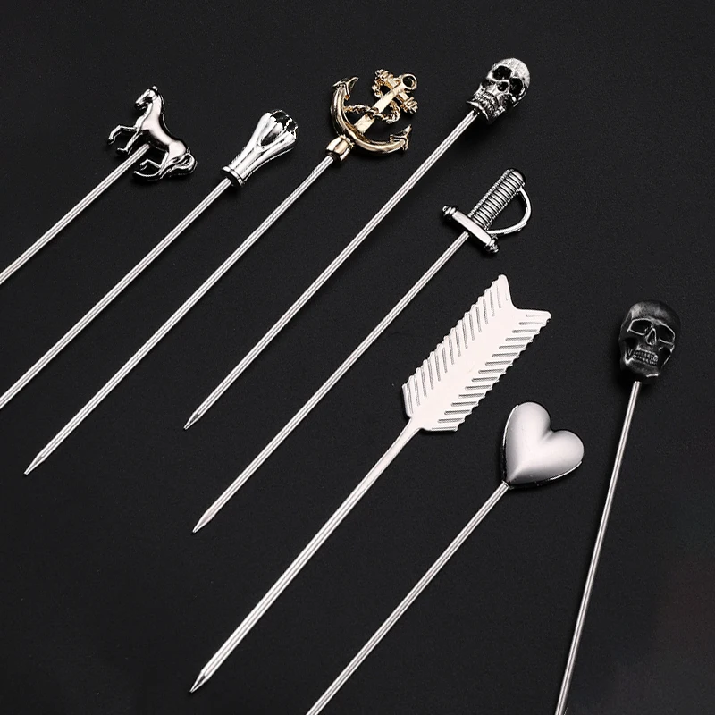 Нержавеющая сталь коктейльное Палочки палочки для размешивания напитков