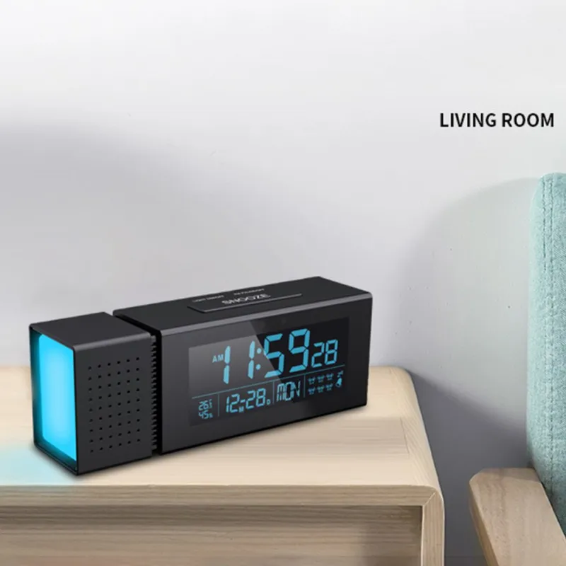 

s.Digital & Analog-Digital Clocks Function Color Alarm Digital Alarm Clock New