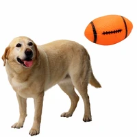 4pcs pet dogs toys chewing squeaky toy for dogs puppies sounding dogs ball football soccer training rugby
