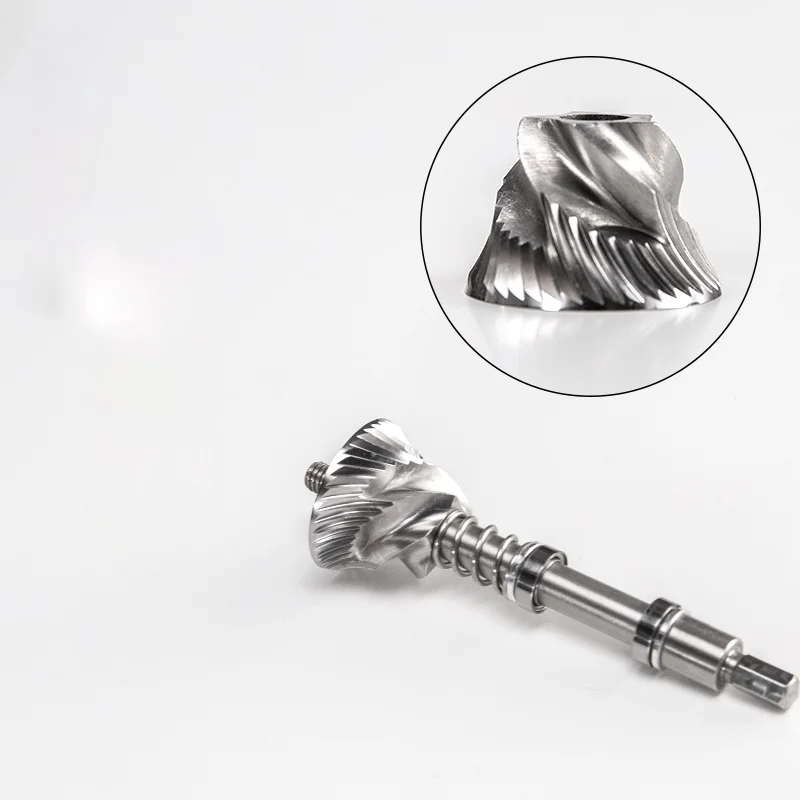 値段 ブラックカラーステンレス鋼のグランドコーヒー豆のハンドグラインダー手洗浄イタリアグラインダー家庭用ハンド研削スパイスグラインダー