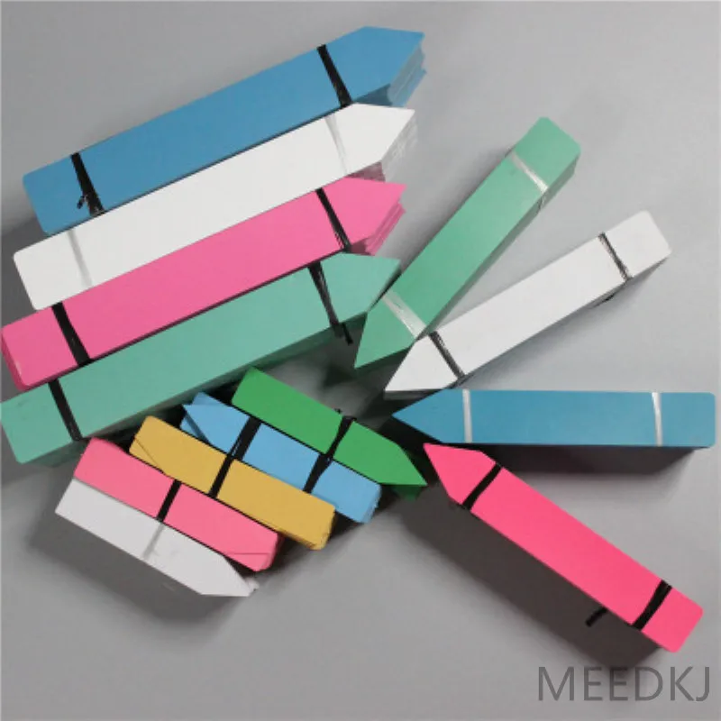 100 шт. 5 цветов ПВХ пластиковая Марка для садоводства этикетка суккулентов