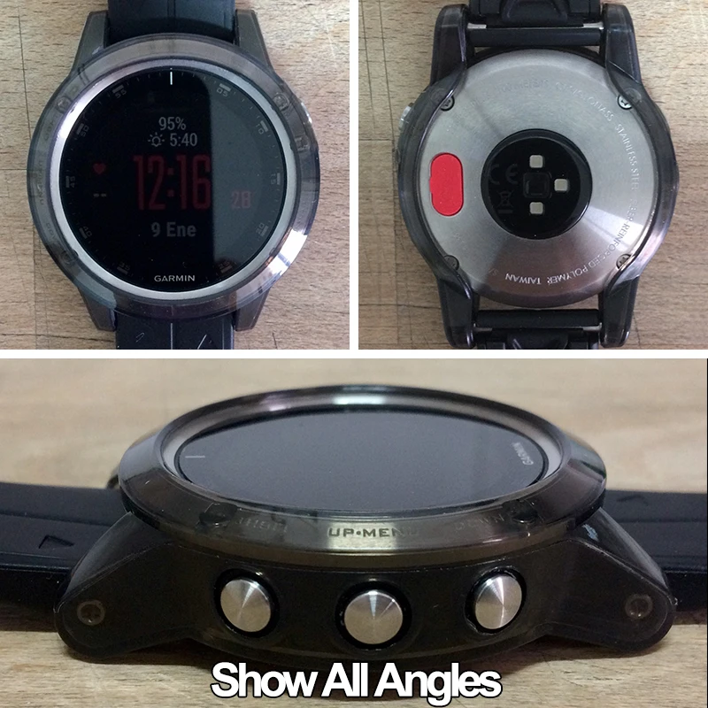Мягкий защитный чехол для Garmin Vivoactive 4 4s 245 чехол-бампер часов garmin Fenix 6 6x 6s Pro Clear 5 5s 5x
