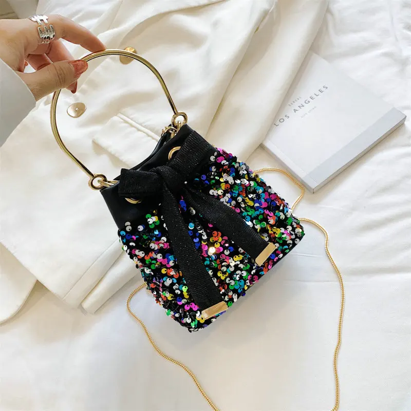 Новинка 2020 модная насосная сумка-мешок с пряжкой Корейская версия универсальная