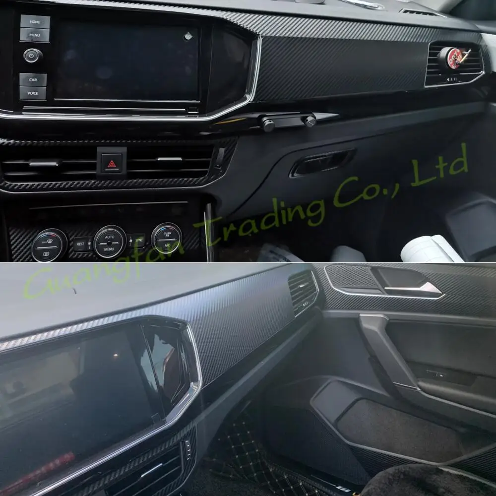 Наклейки 3D/5D из углеродного волокна для Volkswagen VW Tayron 2019-2021