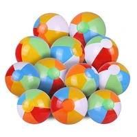 inflatable beach ball adult summer outdoor sports swimming pool water toy game ball children bath toy pvc color water polo